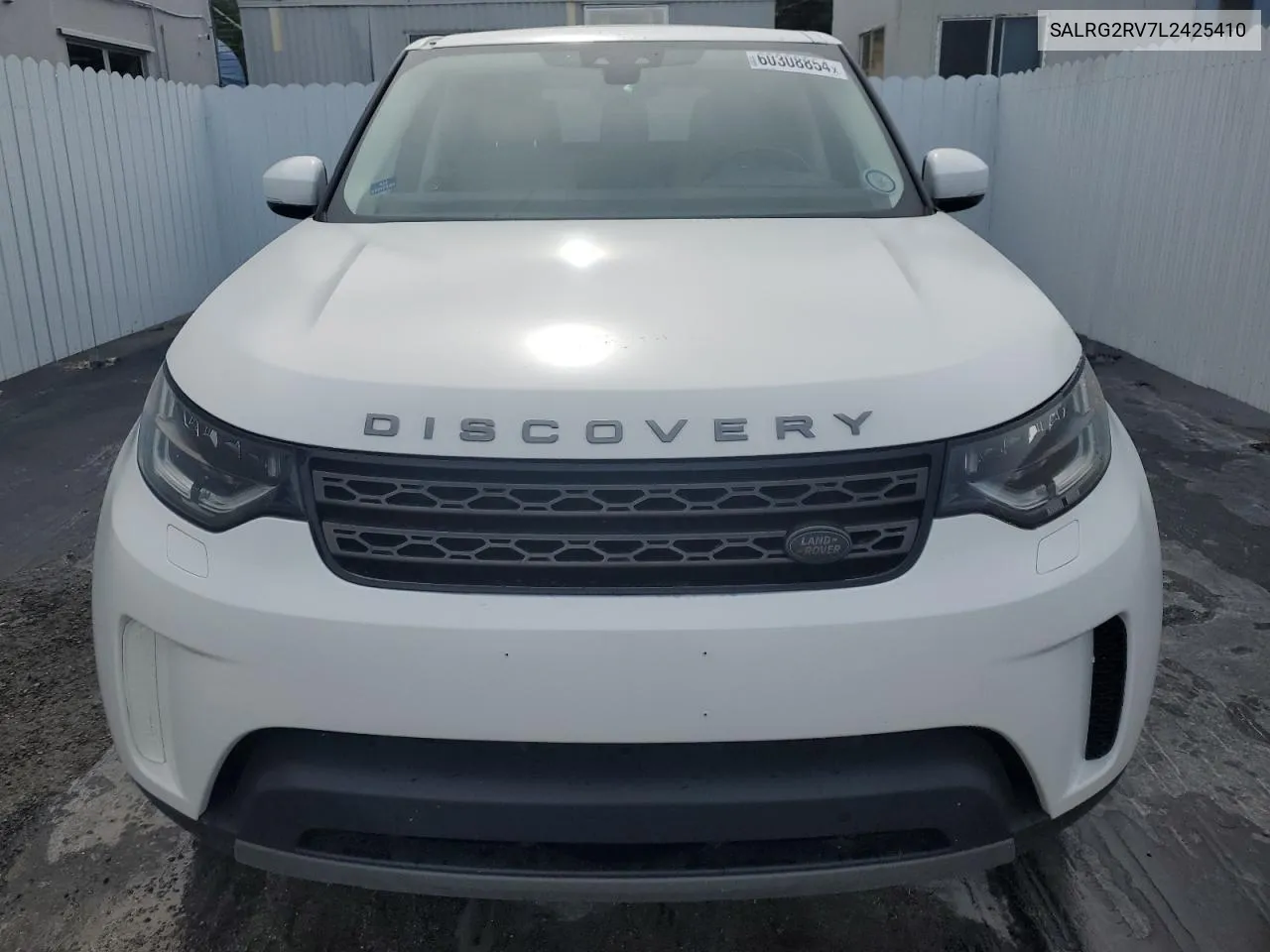 2020 Land Rover Discovery Se VIN: SALRG2RV7L2425410 Lot: 60308854