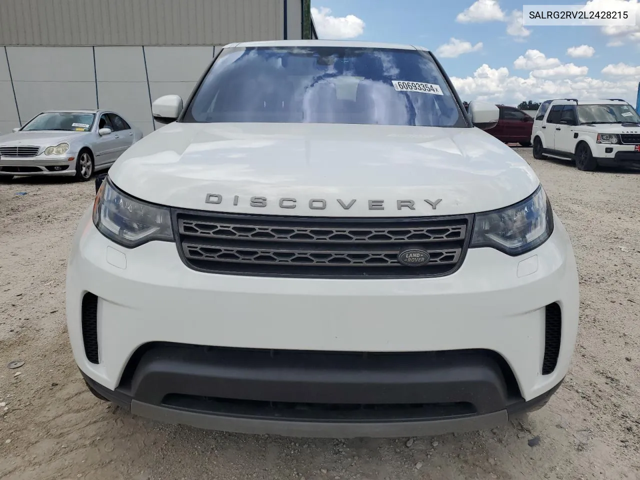 2020 Land Rover Discovery Se VIN: SALRG2RV2L2428215 Lot: 60693354