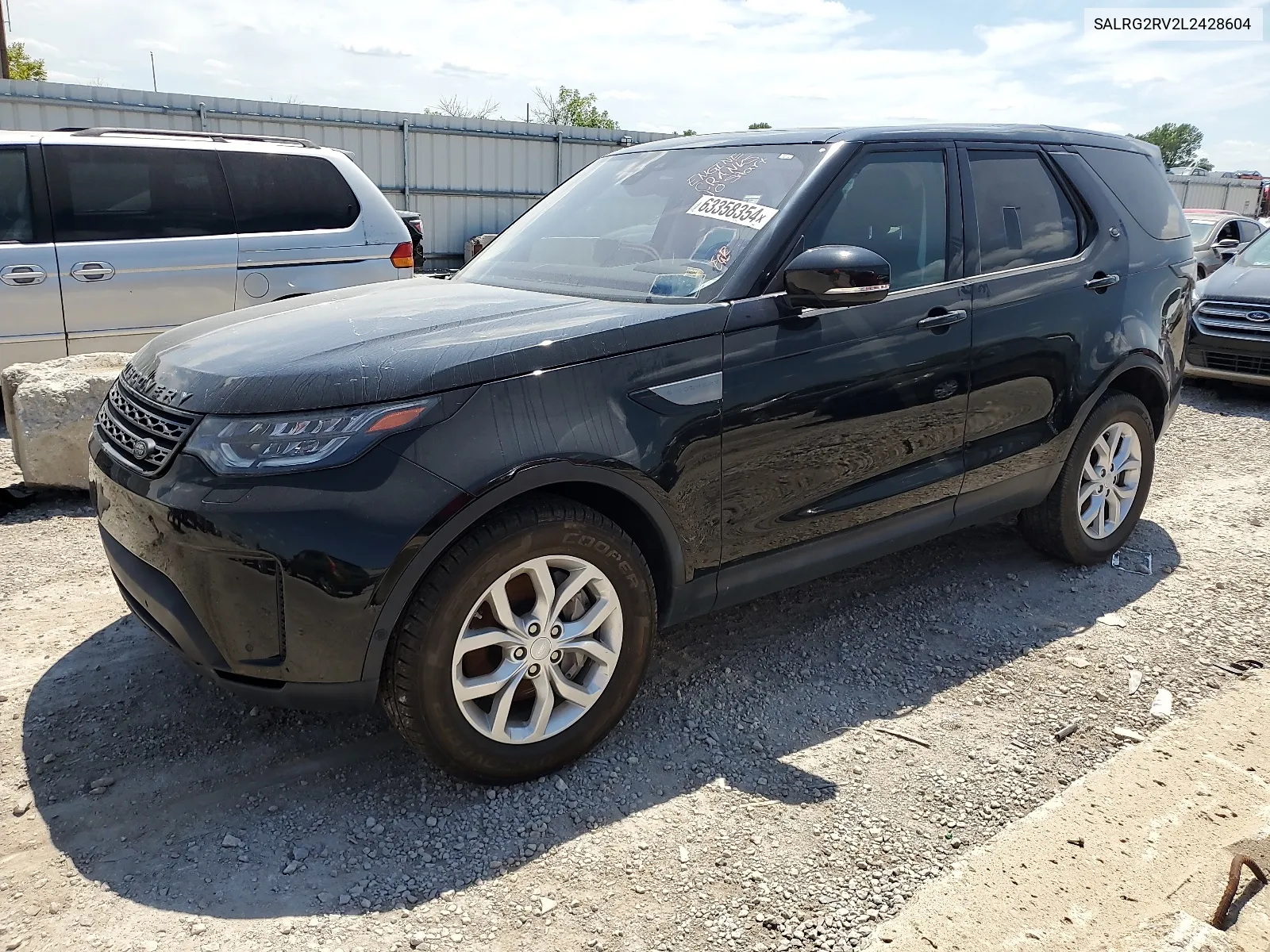 2020 Land Rover Discovery Se VIN: SALRG2RV2L2428604 Lot: 63358354