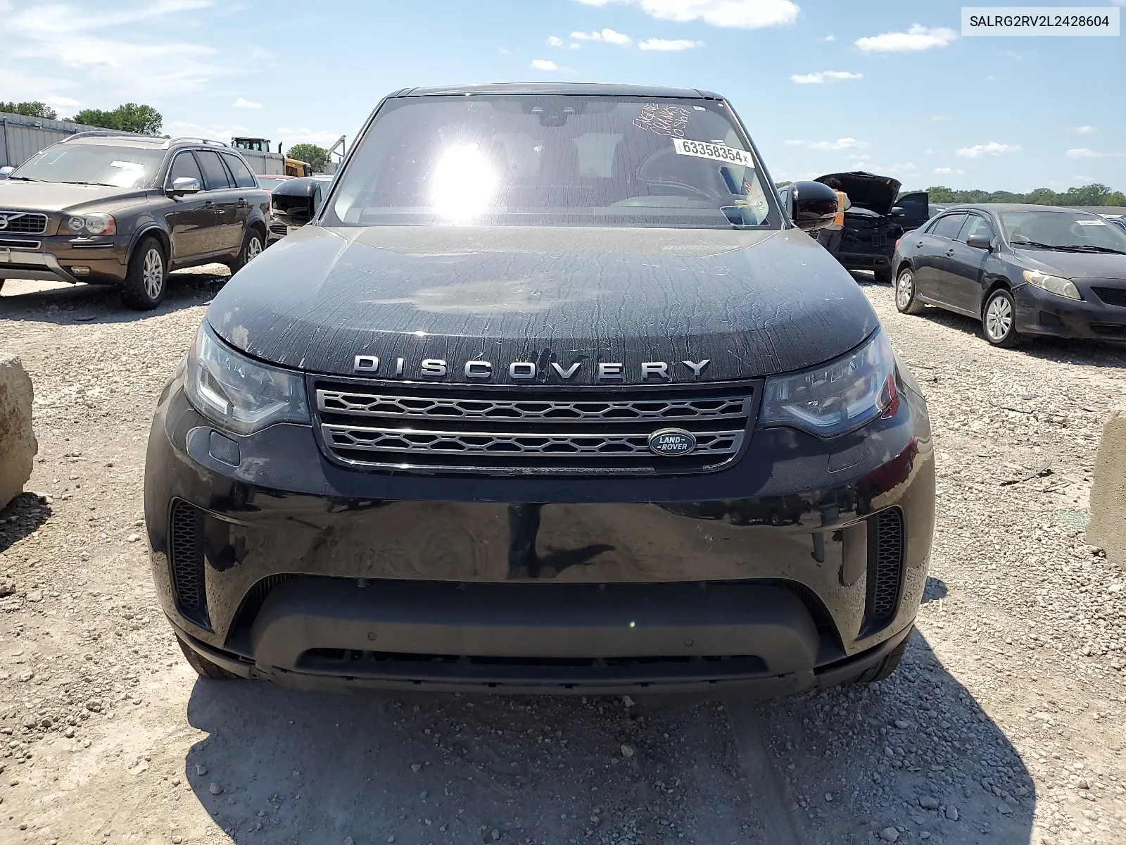 2020 Land Rover Discovery Se VIN: SALRG2RV2L2428604 Lot: 63358354