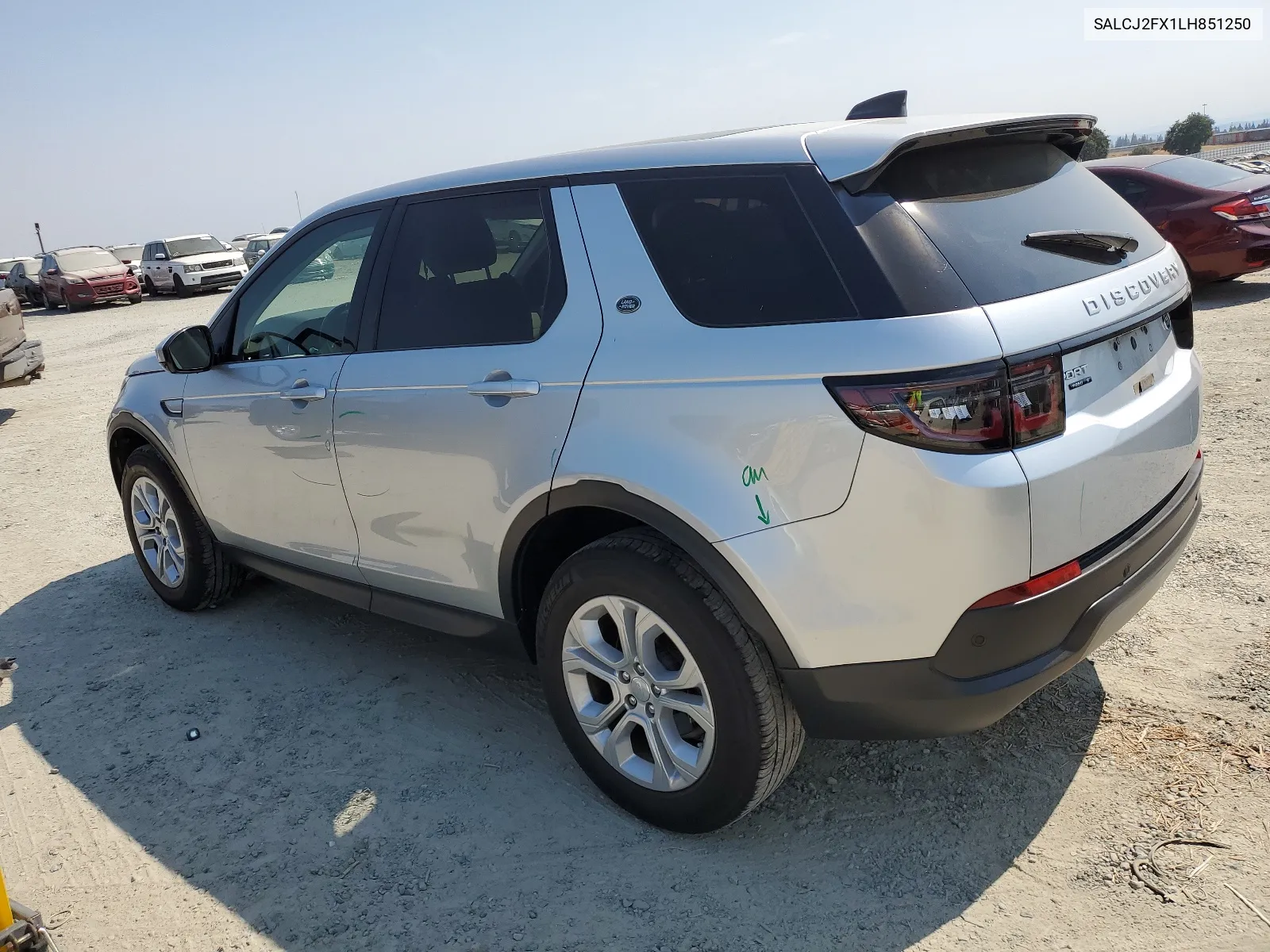 2020 Land Rover Discovery Sport S VIN: SALCJ2FX1LH851250 Lot: 63513294