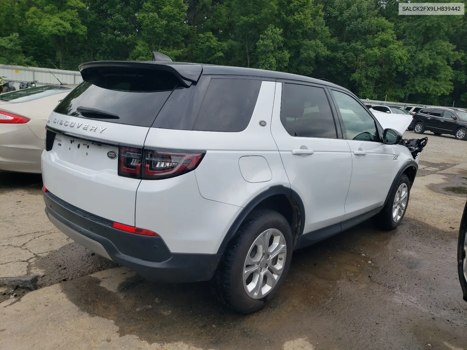 2020 Land Rover Discovery Sport VIN: SALCK2FX9LH839442 Lot: 63541424