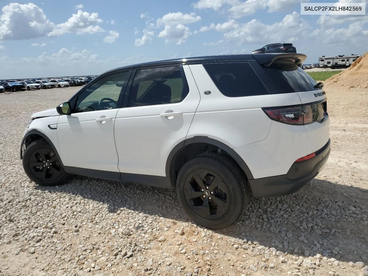 2020 Land Rover Discovery Sport Se VIN: SALCP2FX2LH842569 Lot: 64503454