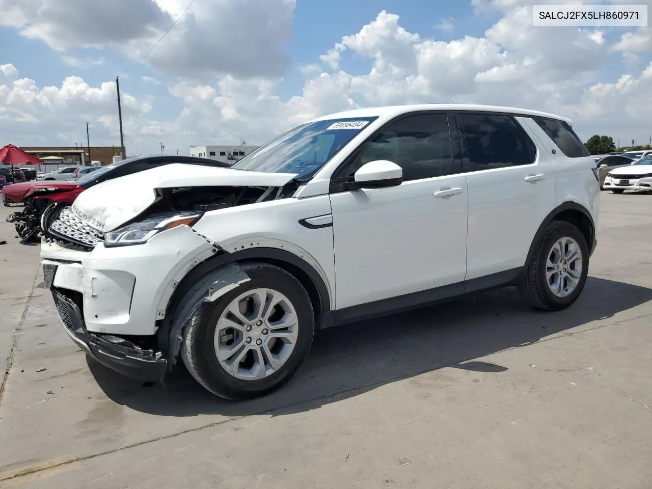 2020 Land Rover Discovery Sport S VIN: SALCJ2FX5LH860971 Lot: 69896494