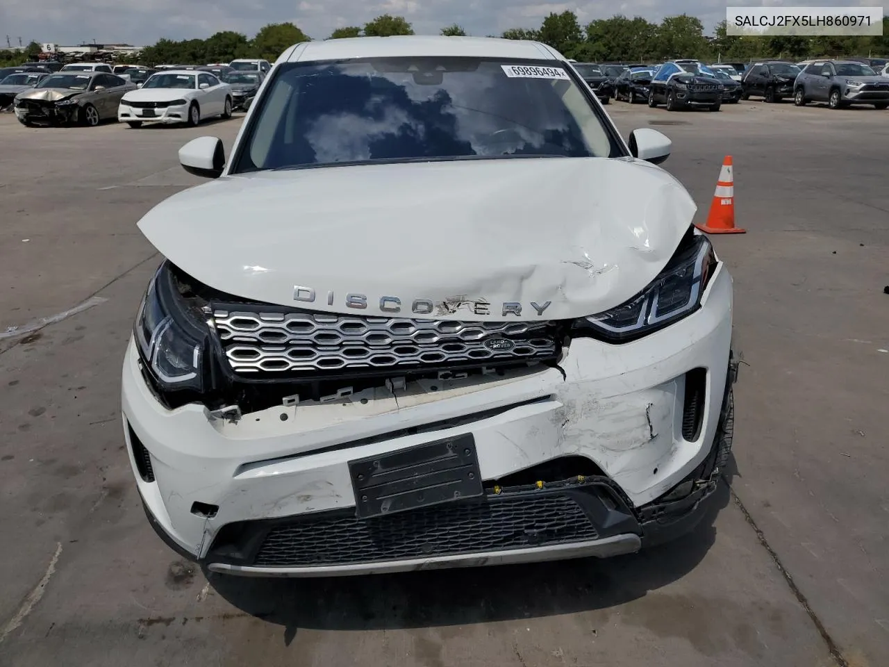 2020 Land Rover Discovery Sport S VIN: SALCJ2FX5LH860971 Lot: 69896494