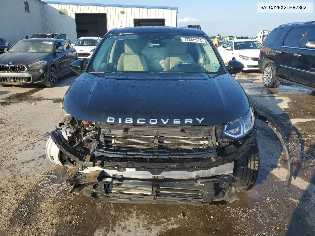 2020 Land Rover Discovery Sport S VIN: SALCJ2FX2LH878621 Lot: 72549674