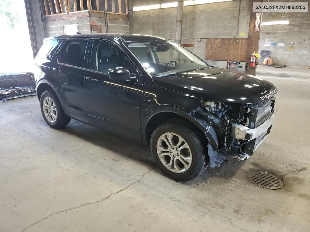 2021 Land Rover Discovery Sport S VIN: SALCJ2FX2MH883206 Lot: 59441974