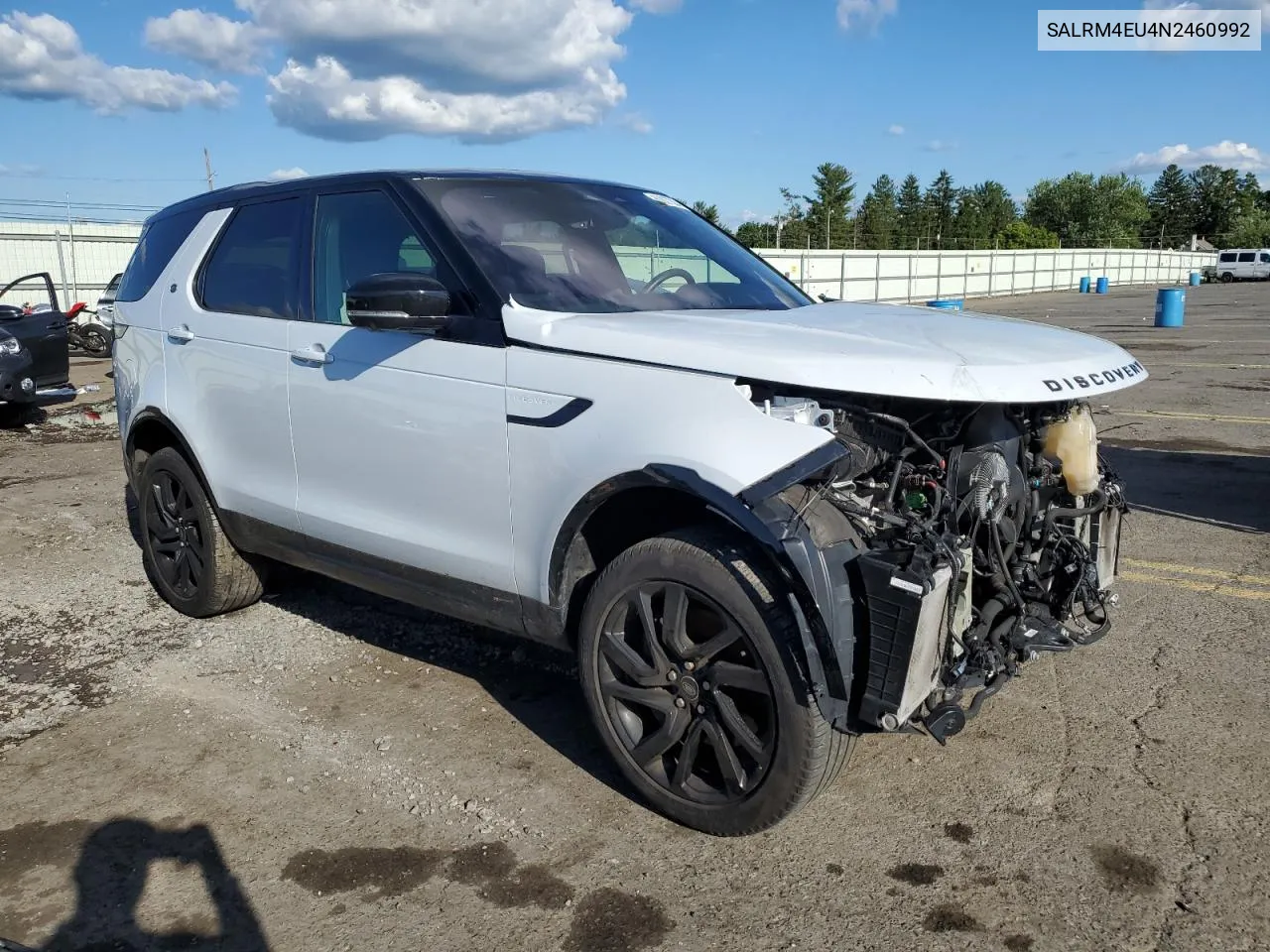 2022 Land Rover Discovery Hse R-Dynamic VIN: SALRM4EU4N2460992 Lot: 60807804