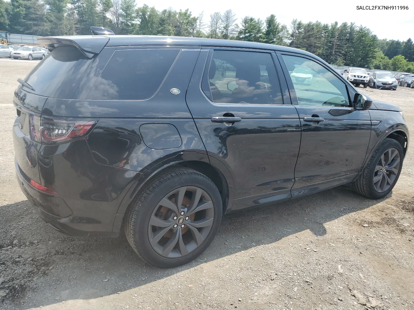 2022 Land Rover Discovery Sport Se R-Dynamic VIN: SALCL2FX7NH911996 Lot: 62268074