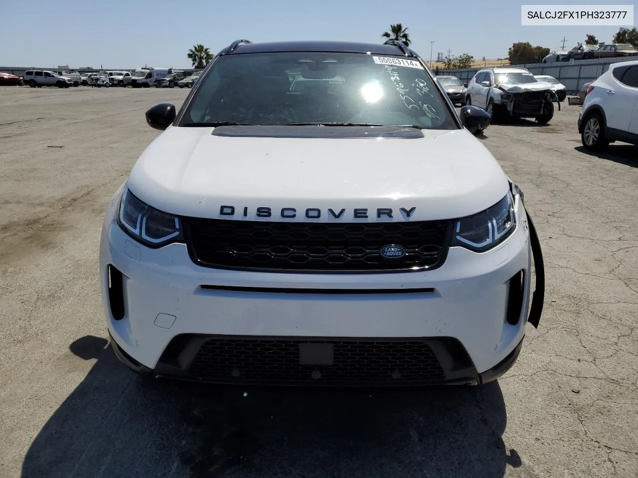 2023 Land Rover Discovery Sport S VIN: SALCJ2FX1PH323777 Lot: 55963114