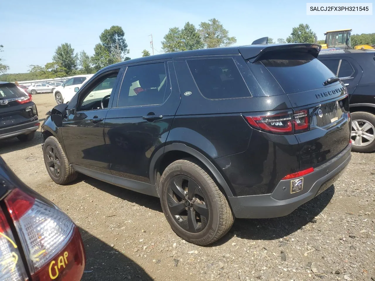 2023 Land Rover Discovery Sport S VIN: SALCJ2FX3PH321545 Lot: 69692454