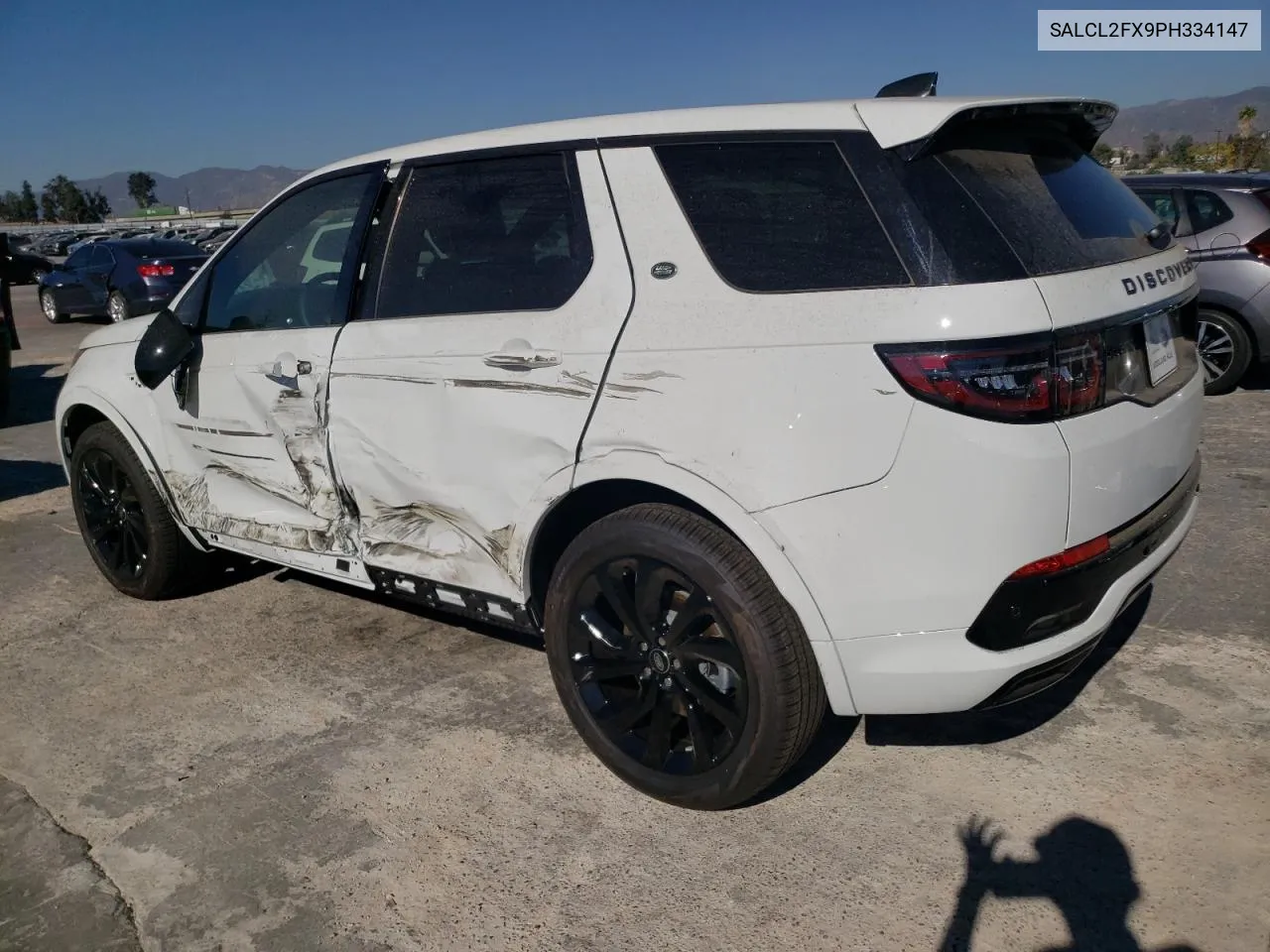 2023 Land Rover Discovery Sport Se R-Dynamic VIN: SALCL2FX9PH334147 Lot: 75142793