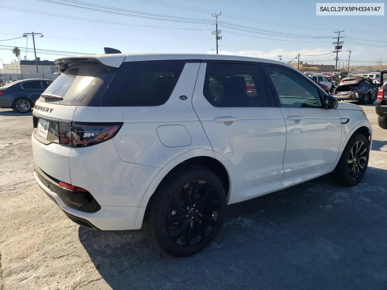 2023 Land Rover Discovery Sport Se R-Dynamic VIN: SALCL2FX9PH334147 Lot: 75142793