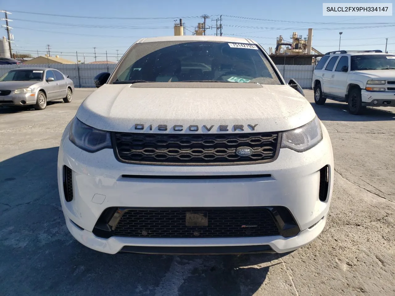 2023 Land Rover Discovery Sport Se R-Dynamic VIN: SALCL2FX9PH334147 Lot: 75142793