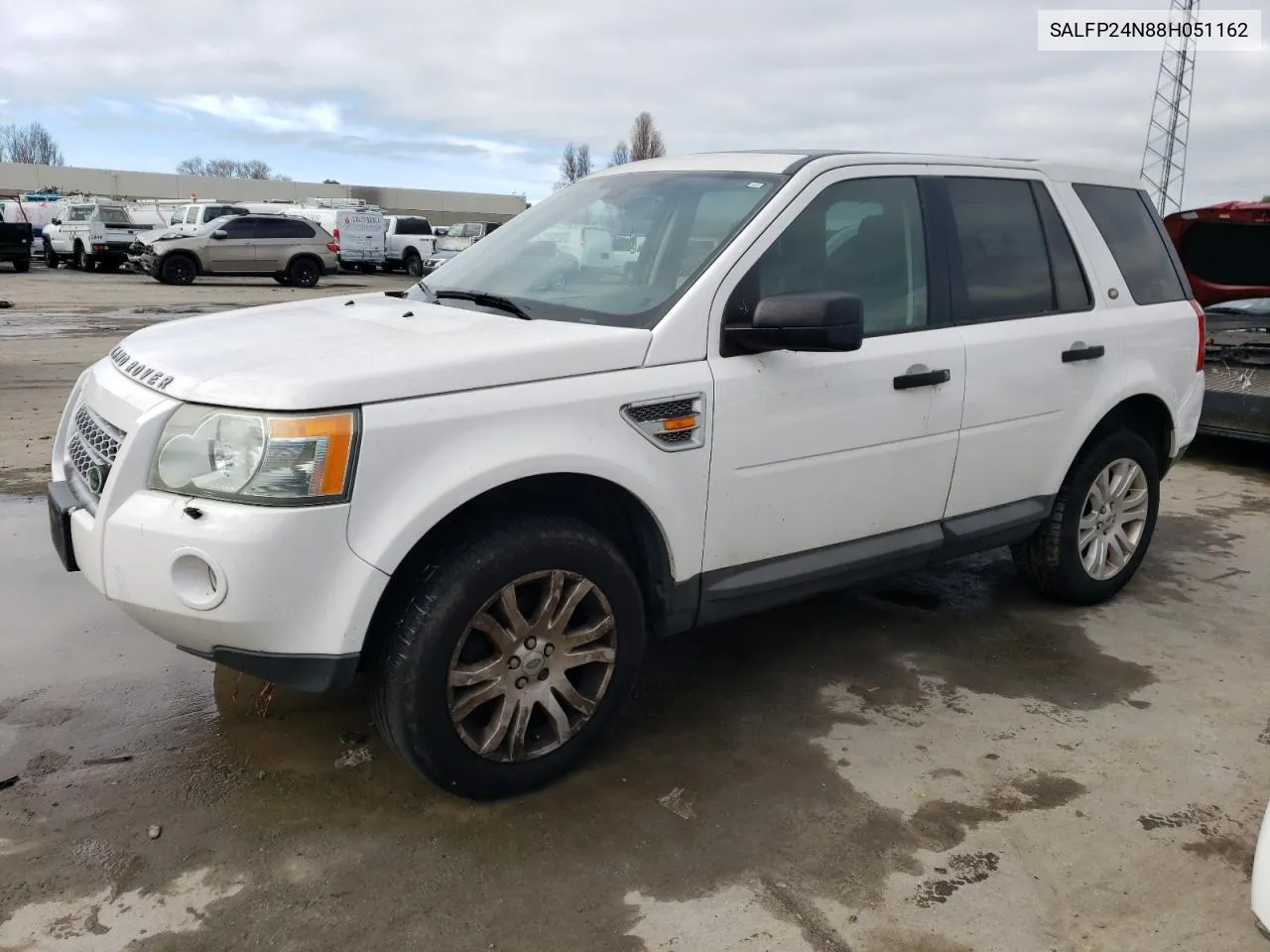 2008 Land Rover Lr2 Se VIN: SALFP24N88H051162 Lot: 39648554