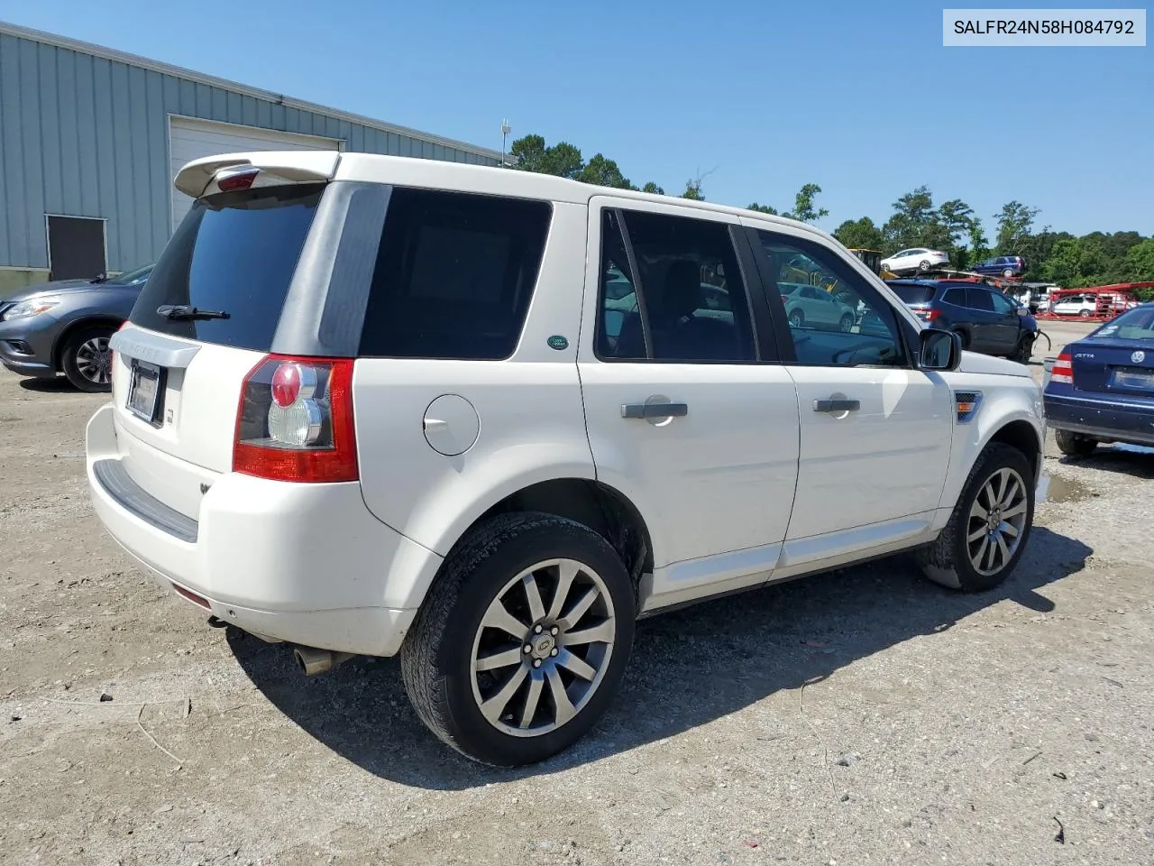 2008 Land Rover Lr2 Hse VIN: SALFR24N58H084792 Lot: 56415514