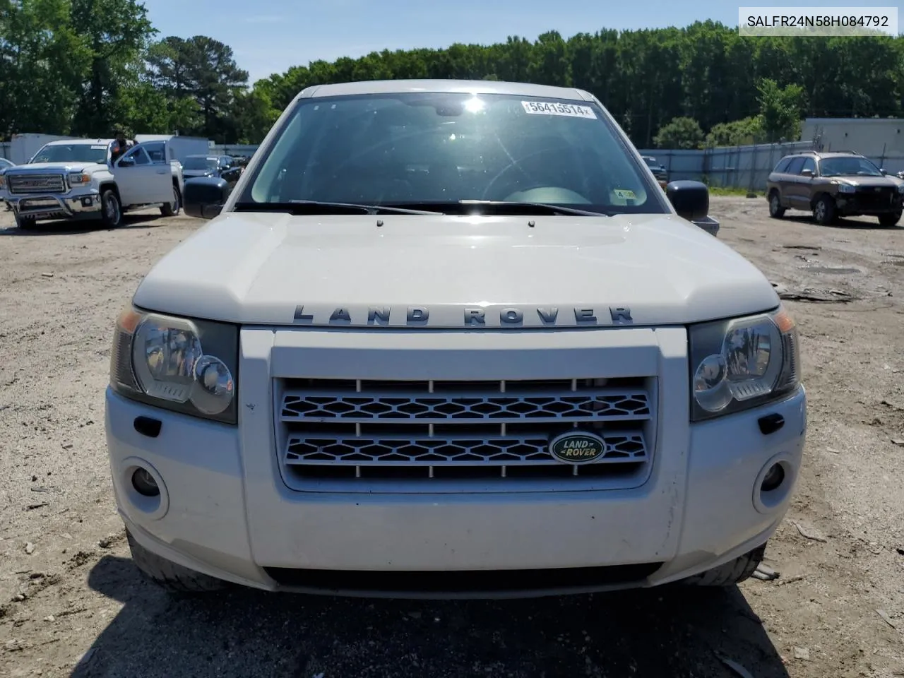 2008 Land Rover Lr2 Hse VIN: SALFR24N58H084792 Lot: 56415514