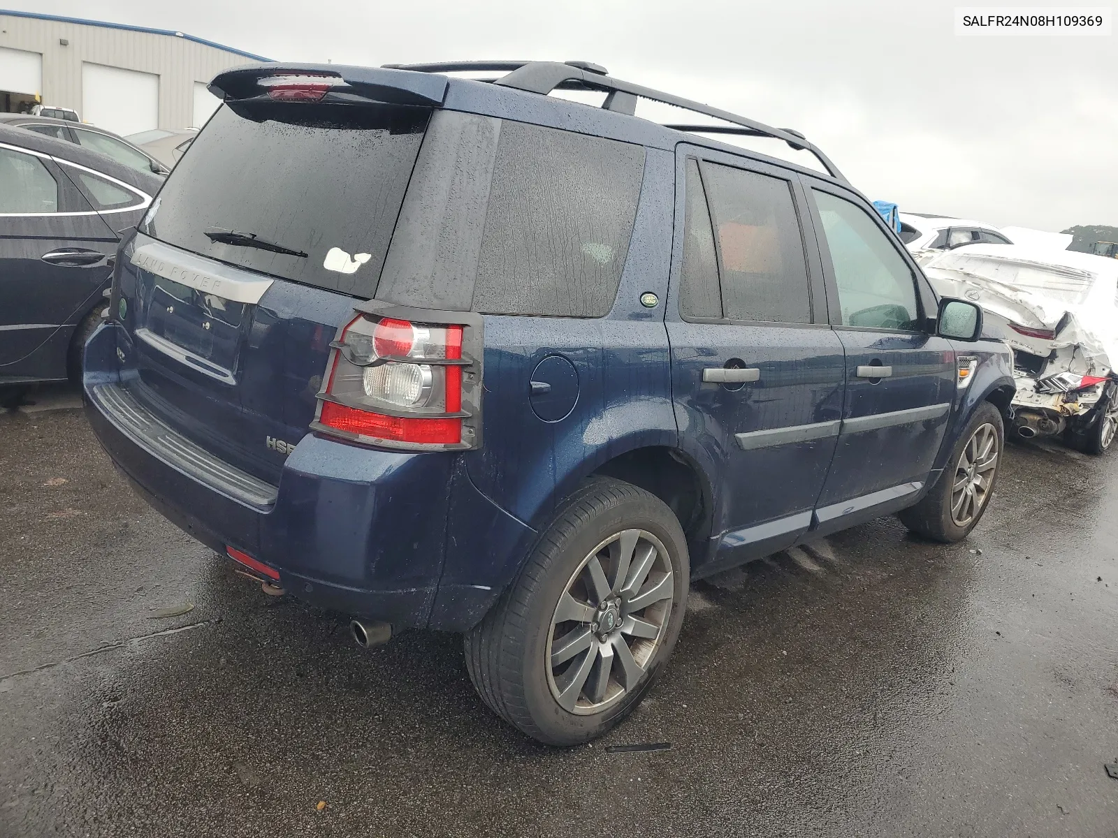 2008 Land Rover Lr2 Hse VIN: SALFR24N08H109369 Lot: 64298364