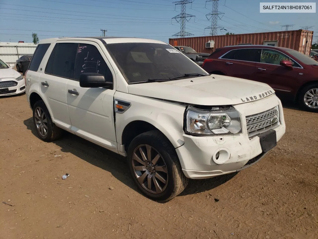 SALFT24N18H087061 2008 Land Rover Lr2 Hse Technology