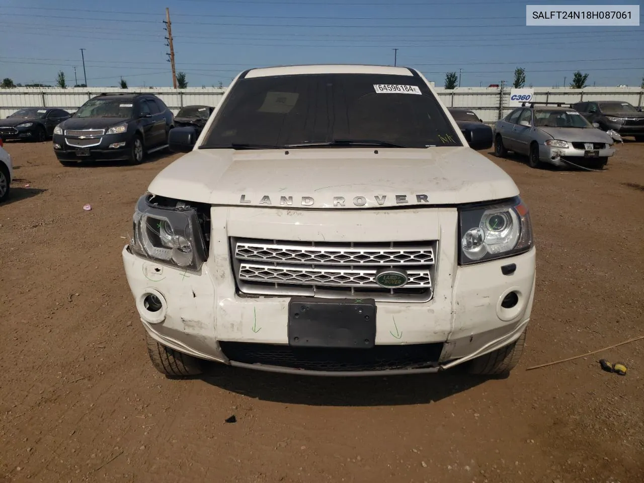 SALFT24N18H087061 2008 Land Rover Lr2 Hse Technology