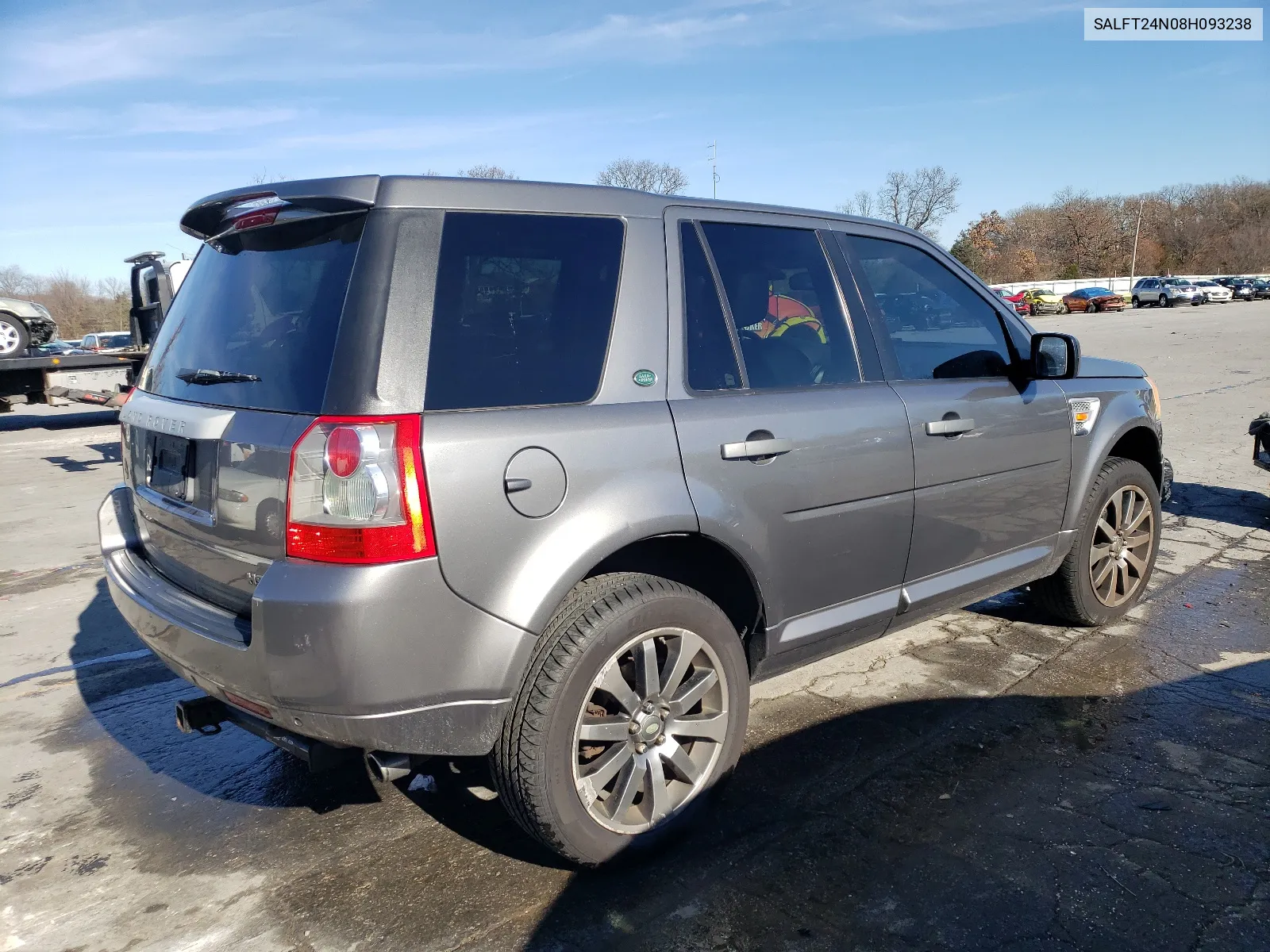 2008 Land Rover Lr2 Hse Technology VIN: SALFT24N08H093238 Lot: 77951393