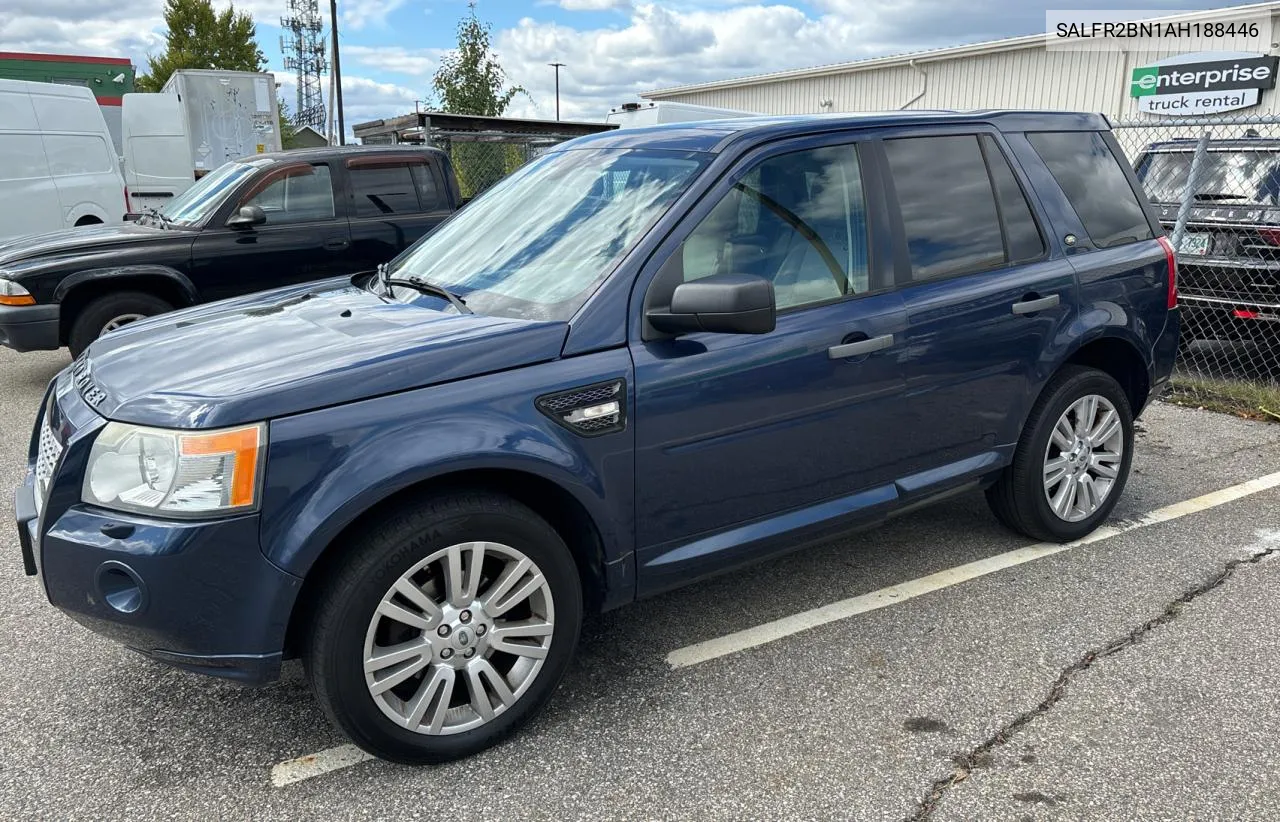 2010 Land Rover Lr2 Hse VIN: SALFR2BN1AH188446 Lot: 73174474