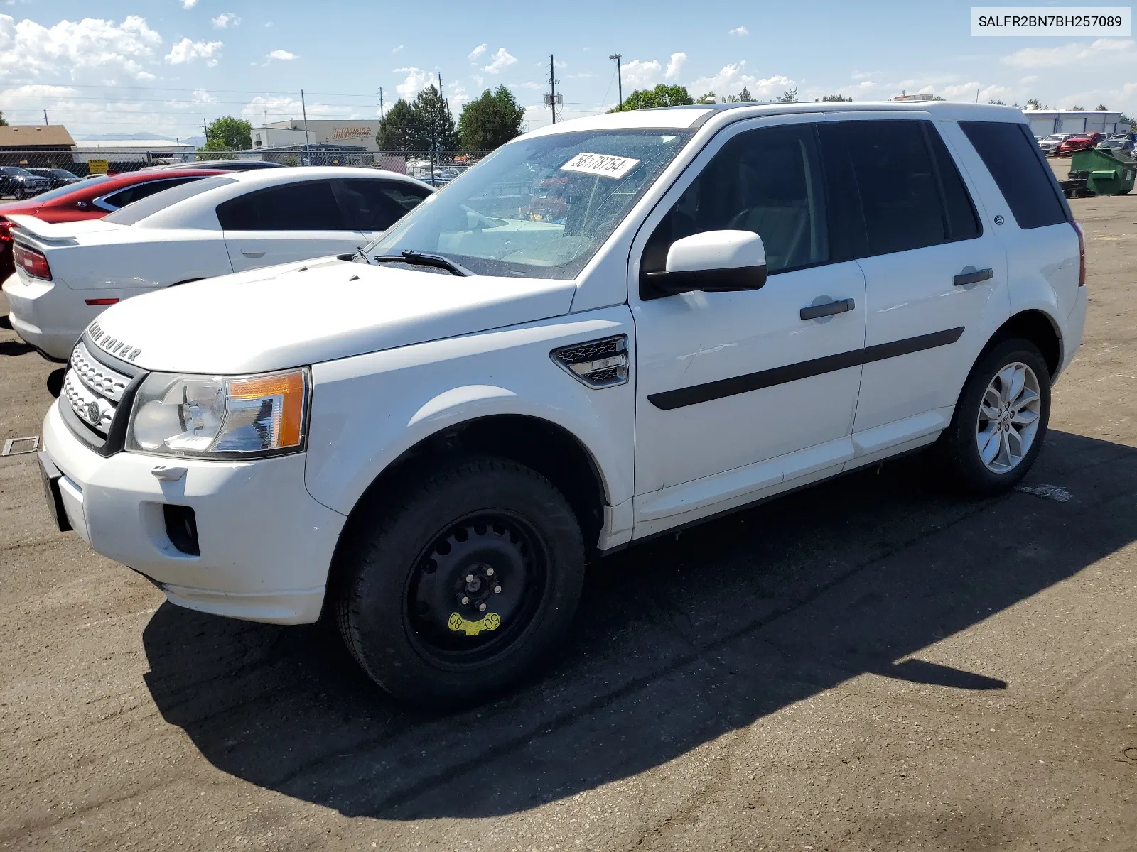 2011 Land Rover Lr2 Hse VIN: SALFR2BN7BH257089 Lot: 58178754