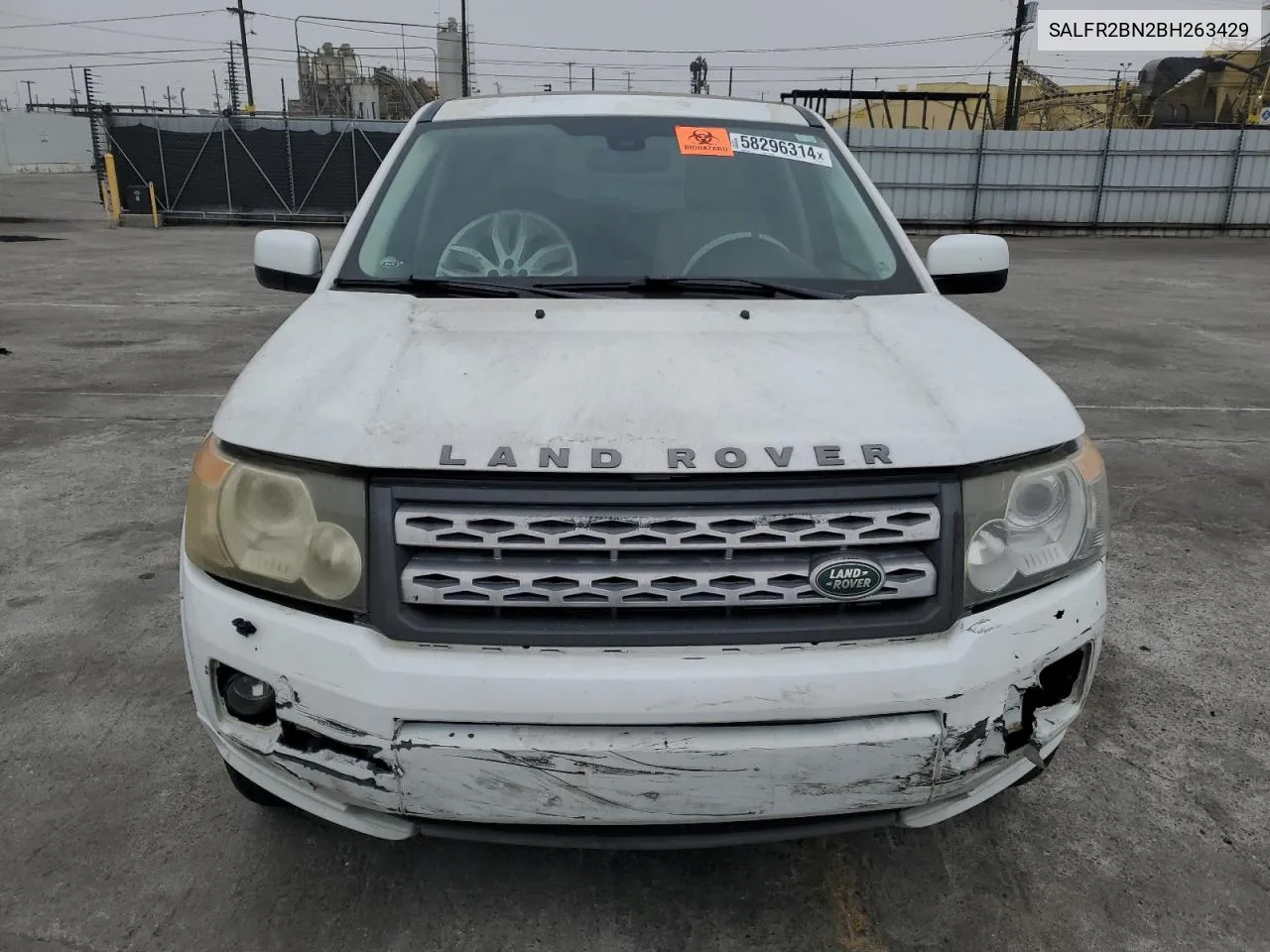 2011 Land Rover Lr2 Hse VIN: SALFR2BN2BH263429 Lot: 58296314