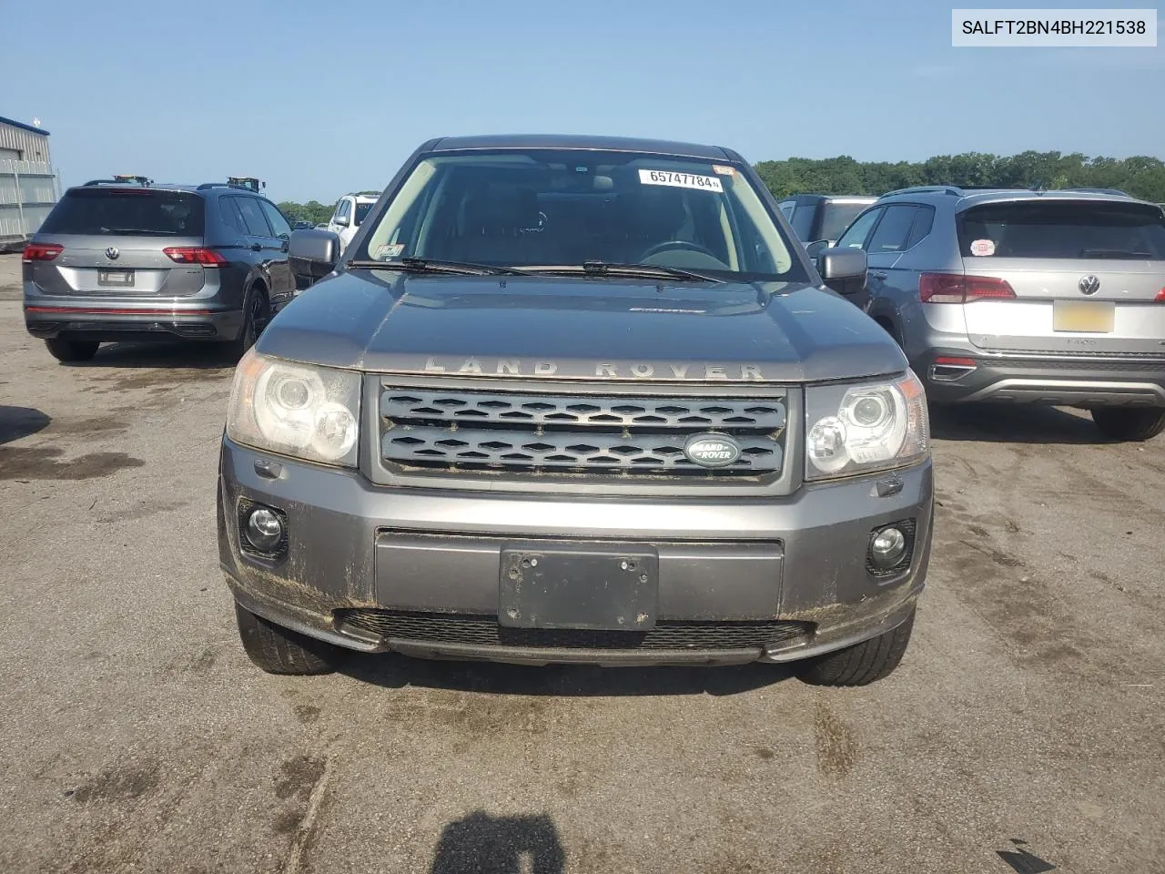 2011 Land Rover Lr2 Hse Luxury VIN: SALFT2BN4BH221538 Lot: 65747784