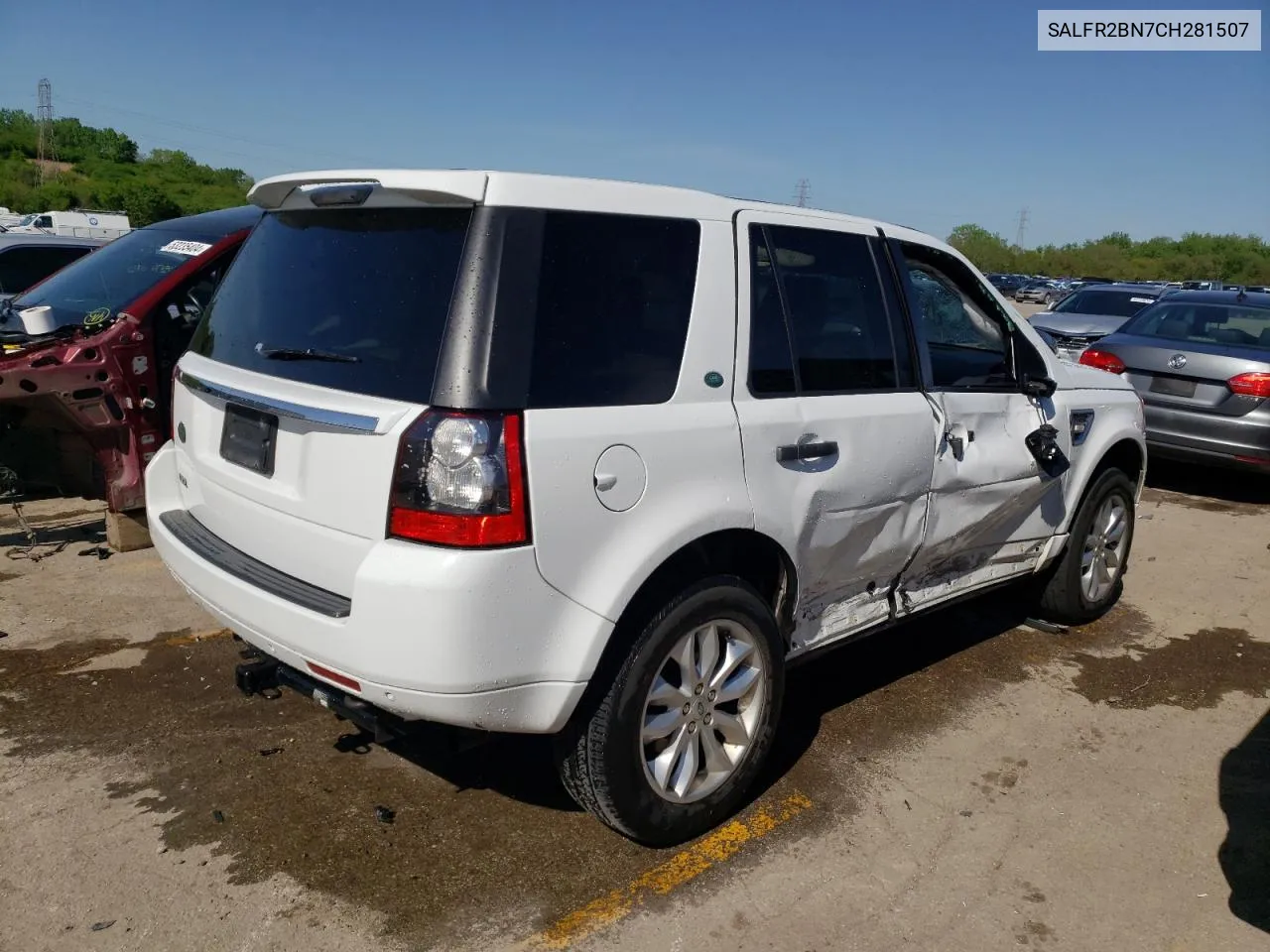 2012 Land Rover Lr2 Hse VIN: SALFR2BN7CH281507 Lot: 54163084