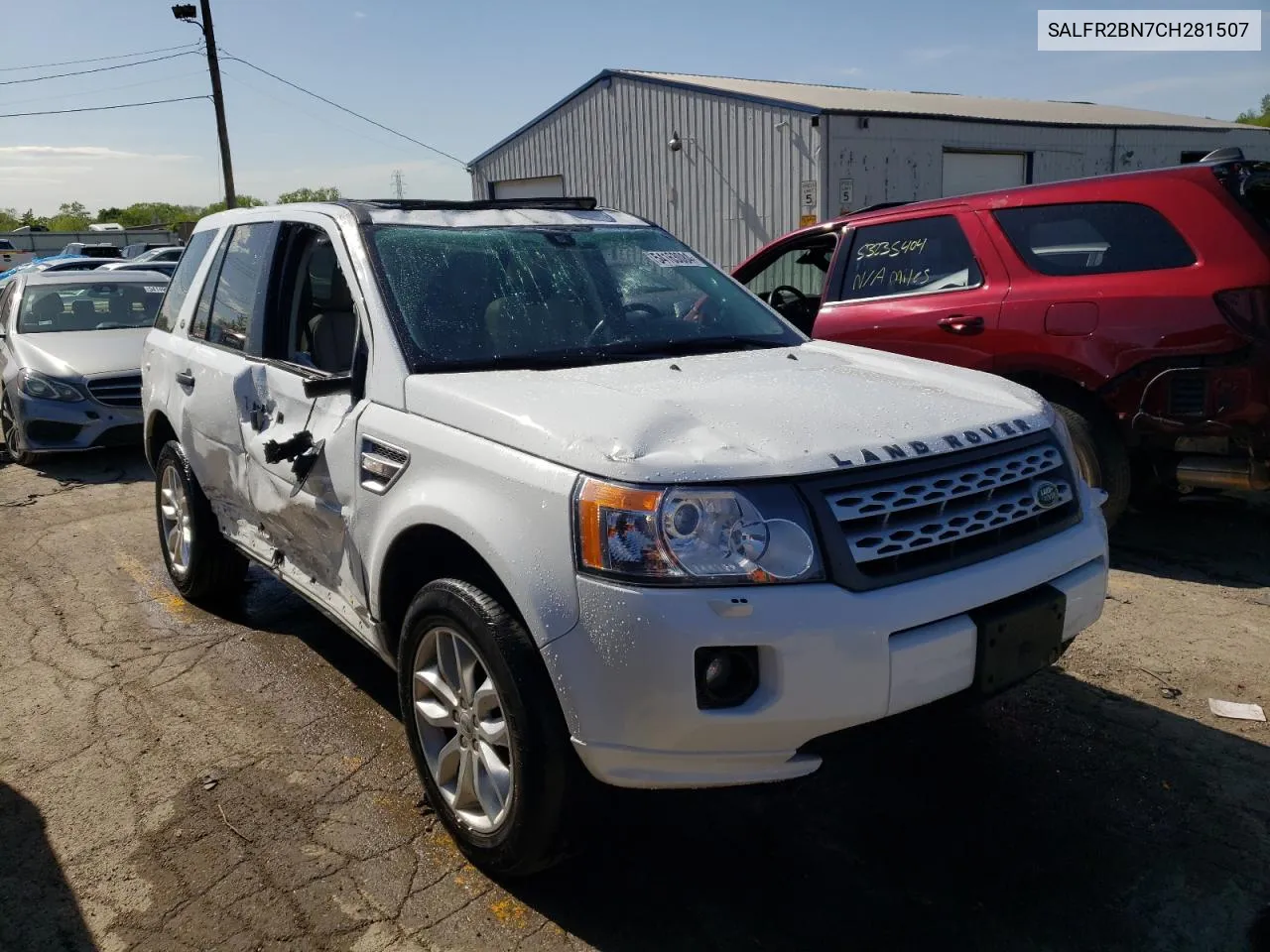 SALFR2BN7CH281507 2012 Land Rover Lr2 Hse