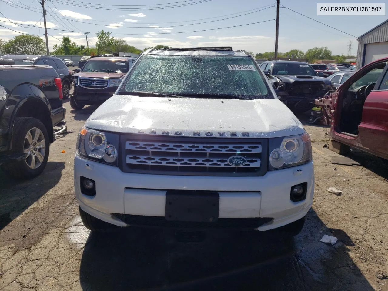 2012 Land Rover Lr2 Hse VIN: SALFR2BN7CH281507 Lot: 54163084