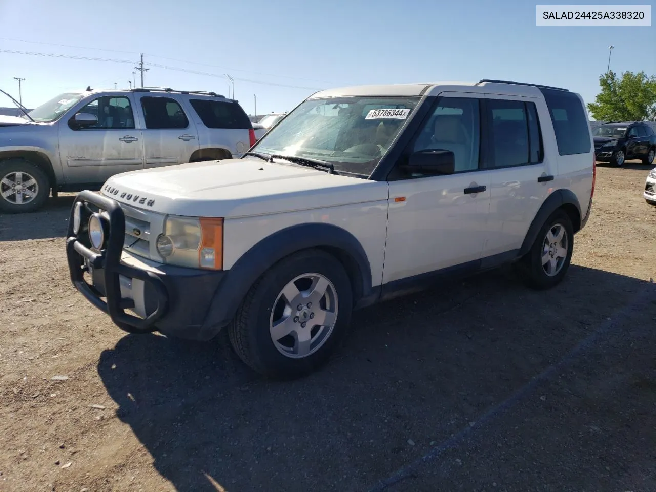 2005 Land Rover Lr3 Se VIN: SALAD24425A338320 Lot: 53786344