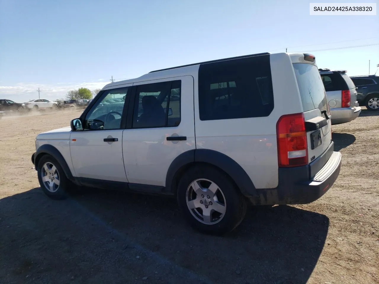 2005 Land Rover Lr3 Se VIN: SALAD24425A338320 Lot: 53786344