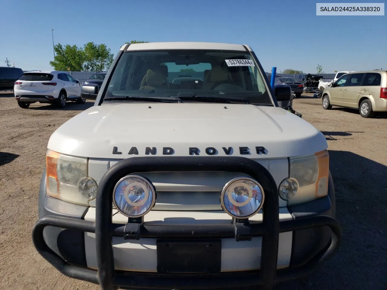 2005 Land Rover Lr3 Se VIN: SALAD24425A338320 Lot: 53786344