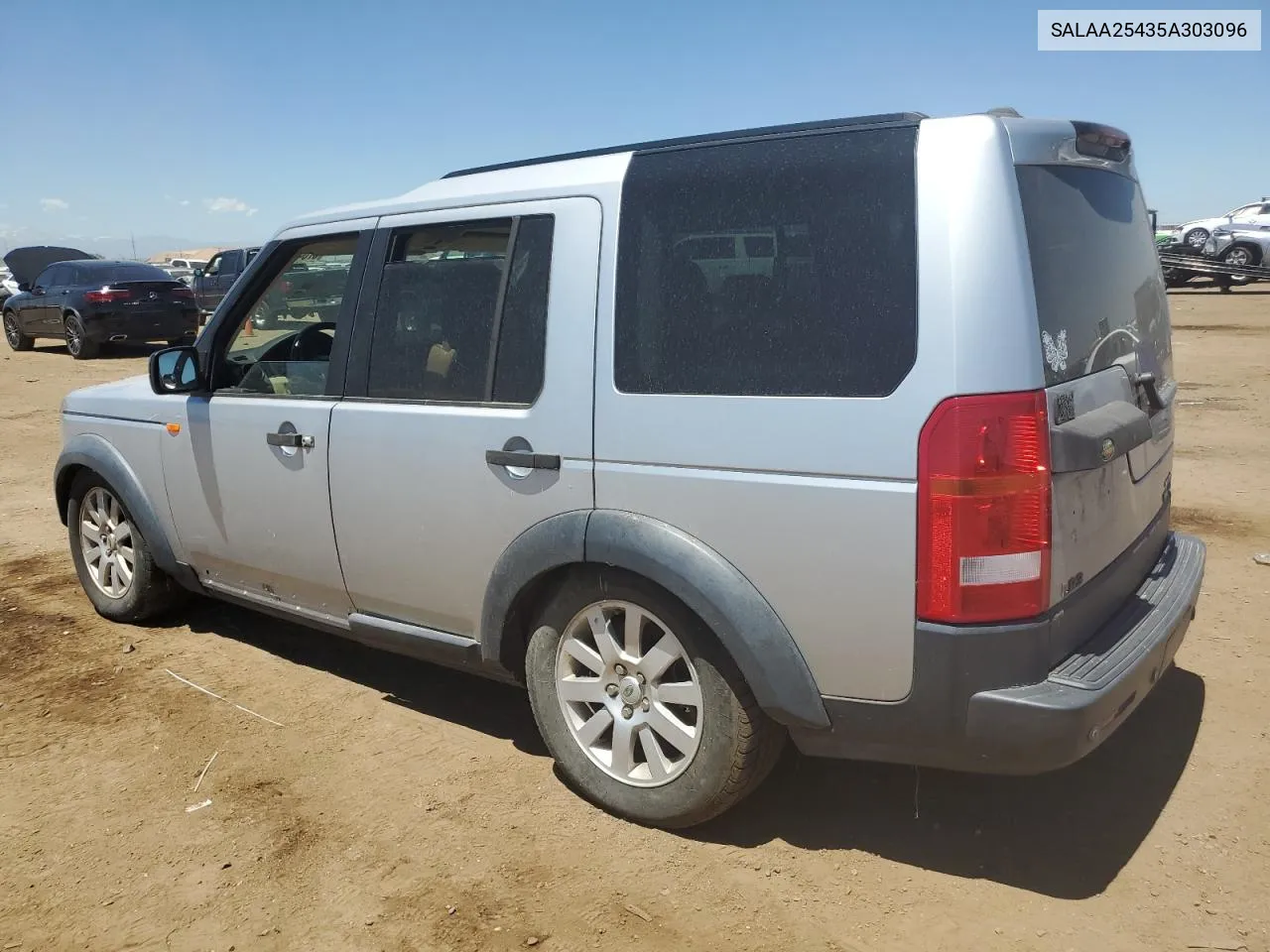 2005 Land Rover Lr3 VIN: SALAA25435A303096 Lot: 57642454