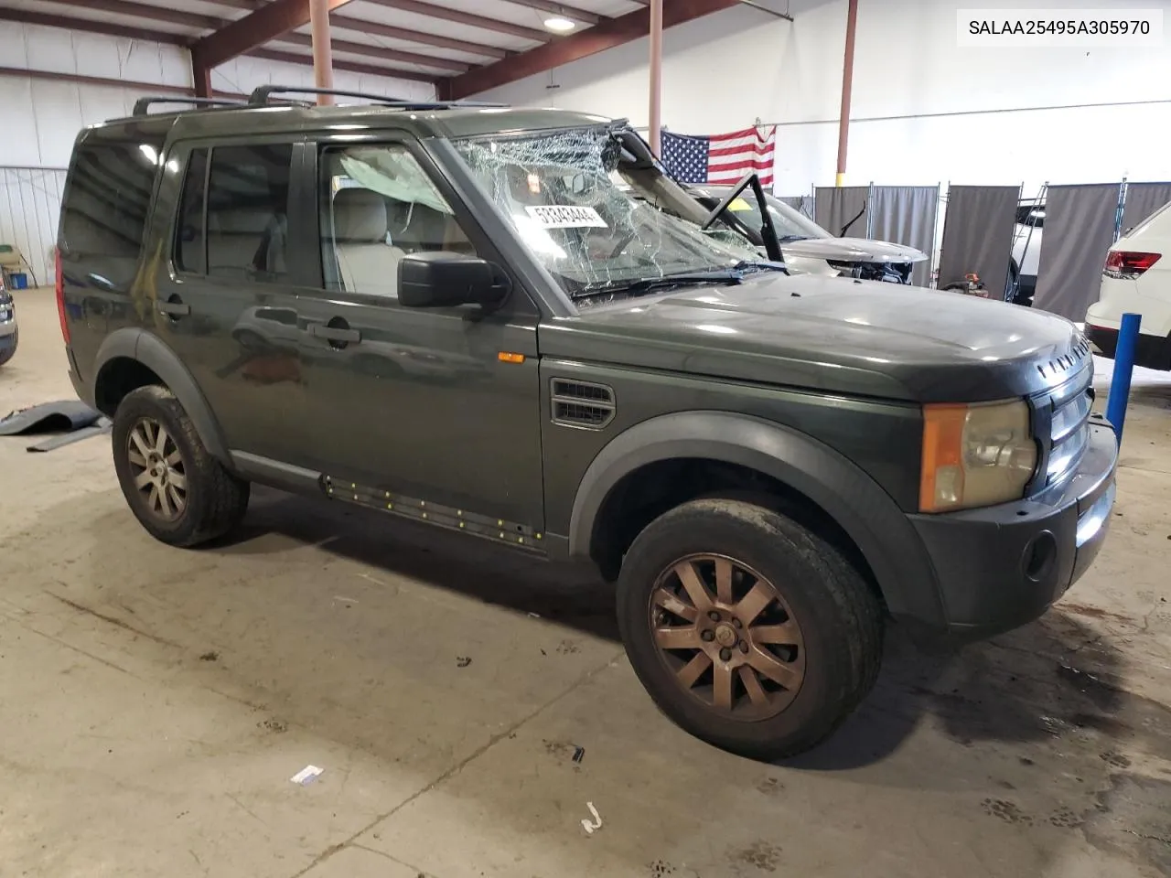 2005 Land Rover Lr3 VIN: SALAA25495A305970 Lot: 58343444