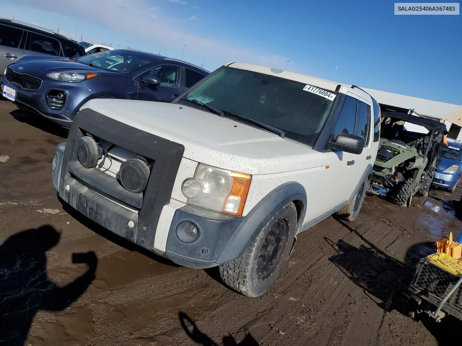 2006 Land Rover Lr3 Hse VIN: SALAG25406A367483 Lot: 41776004