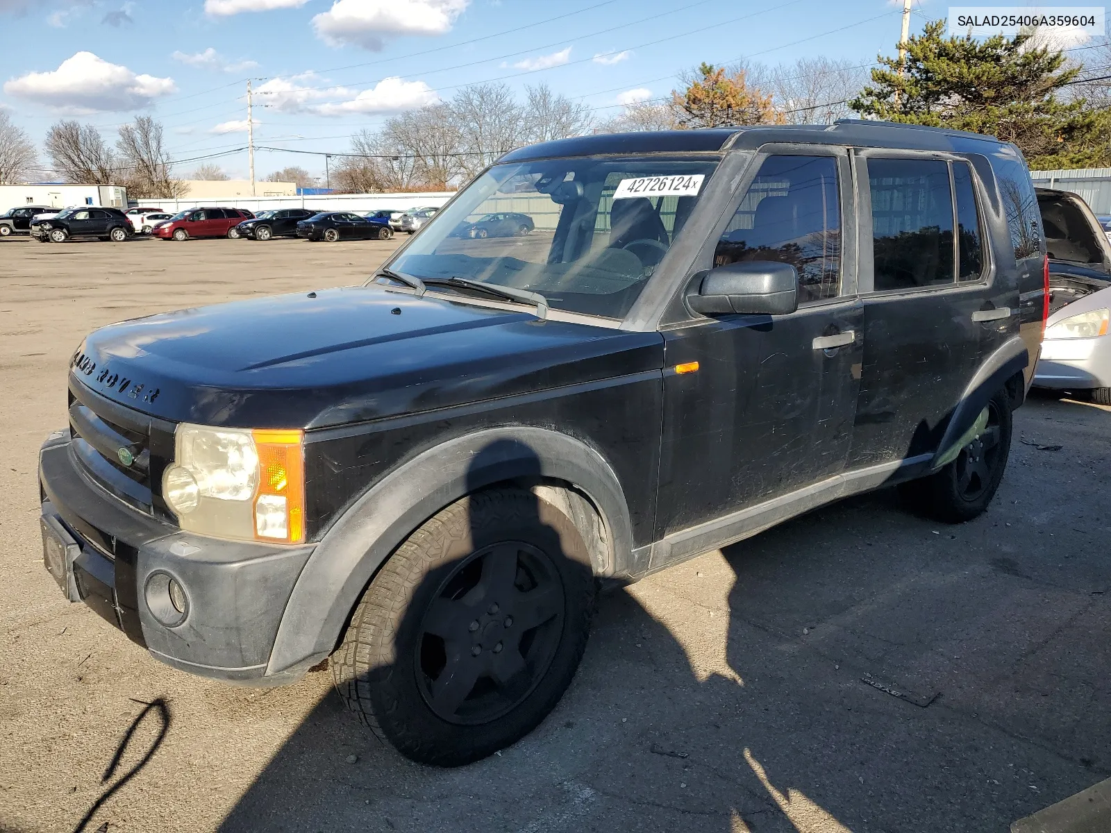 SALAD25406A359604 2006 Land Rover Lr3 Se