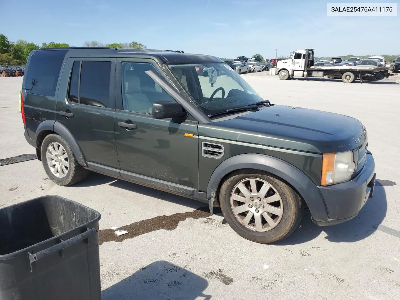 2006 Land Rover Lr3 Se VIN: SALAE25476A411176 Lot: 51956264