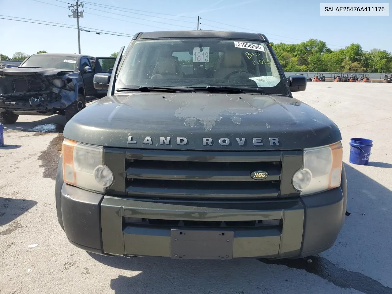 2006 Land Rover Lr3 Se VIN: SALAE25476A411176 Lot: 51956264