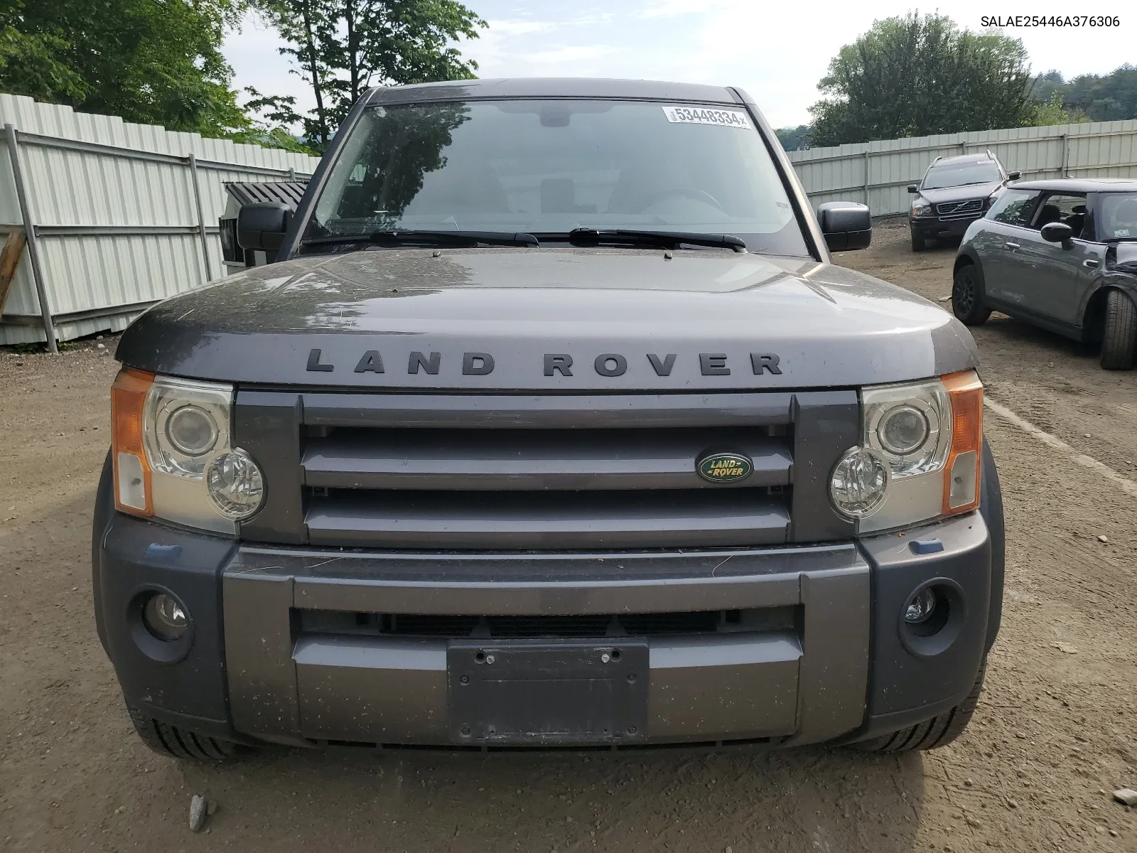 2006 Land Rover Lr3 Se VIN: SALAE25446A376306 Lot: 53448334