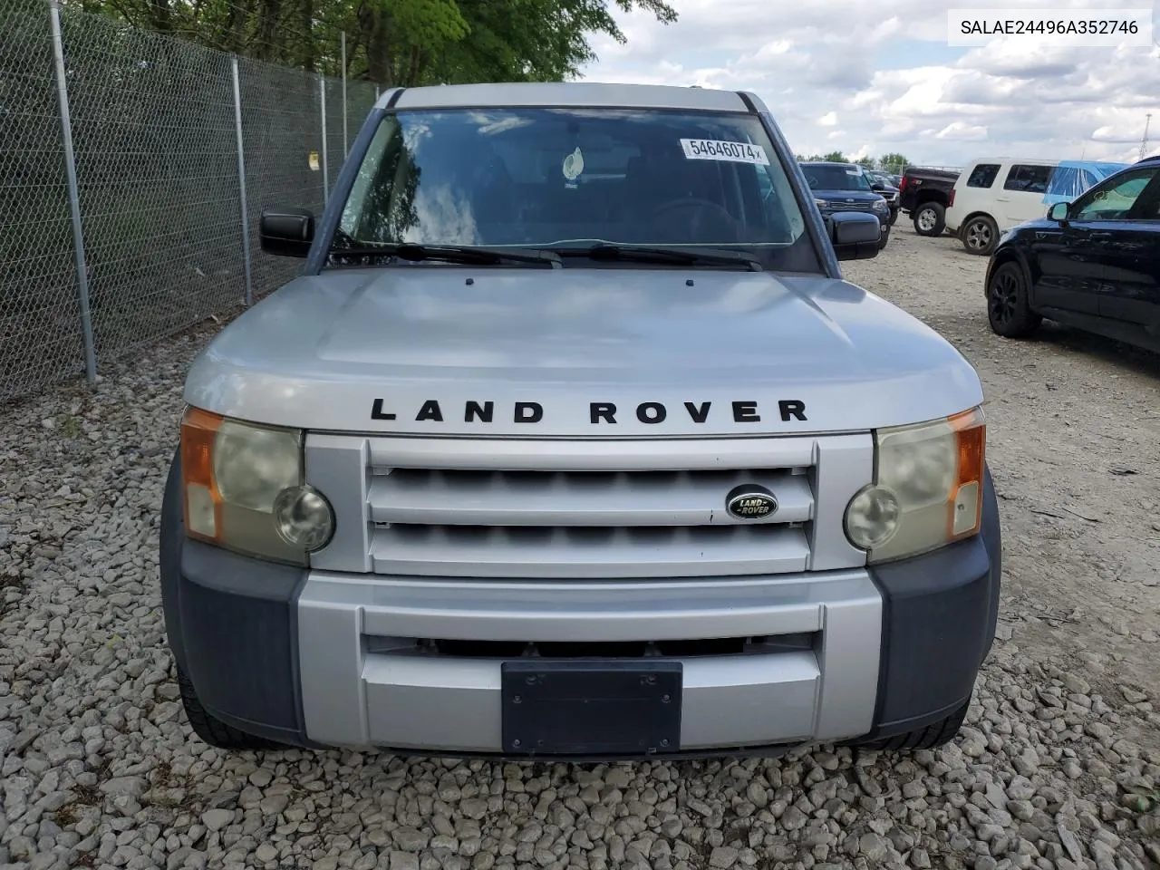 2006 Land Rover Lr3 VIN: SALAE24496A352746 Lot: 54646074