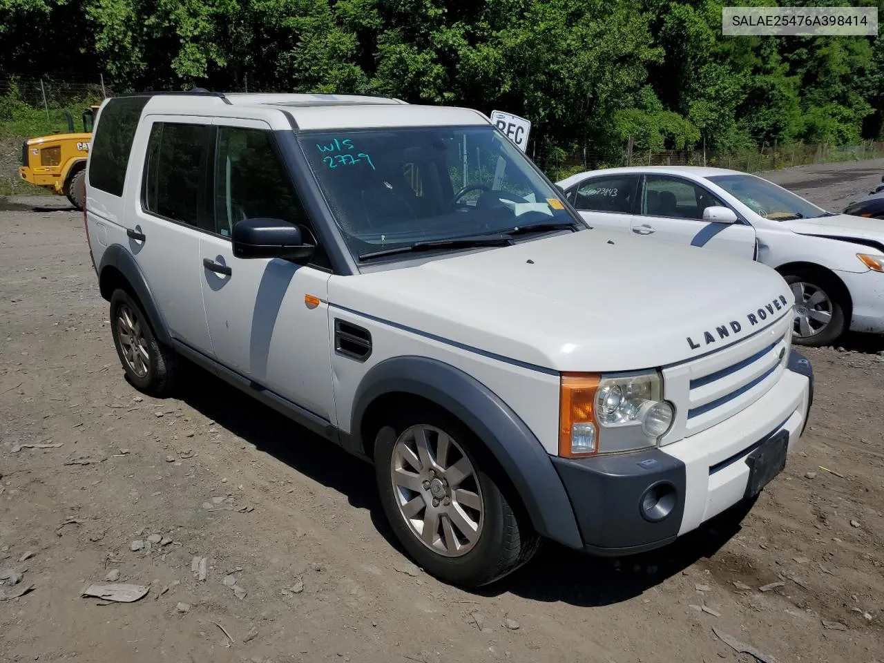 SALAE25476A398414 2006 Land Rover Lr3 Se