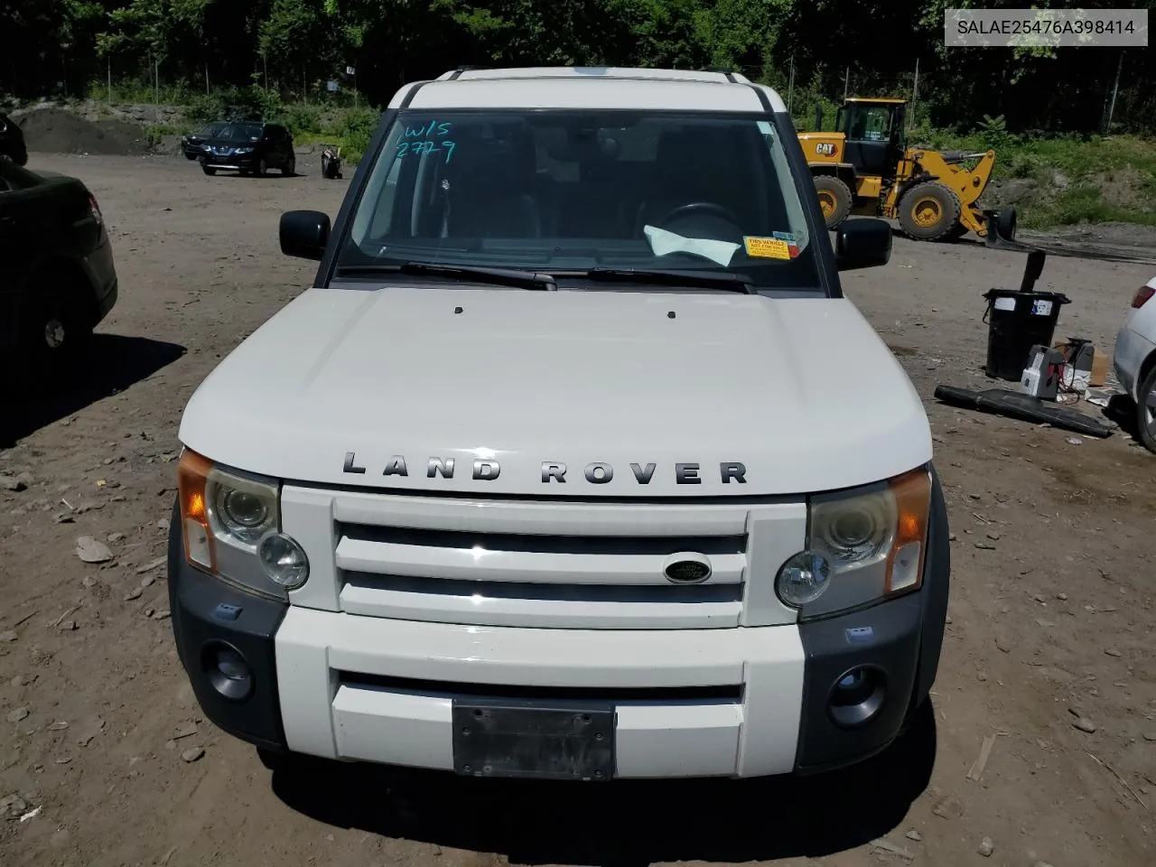 2006 Land Rover Lr3 Se VIN: SALAE25476A398414 Lot: 55814744