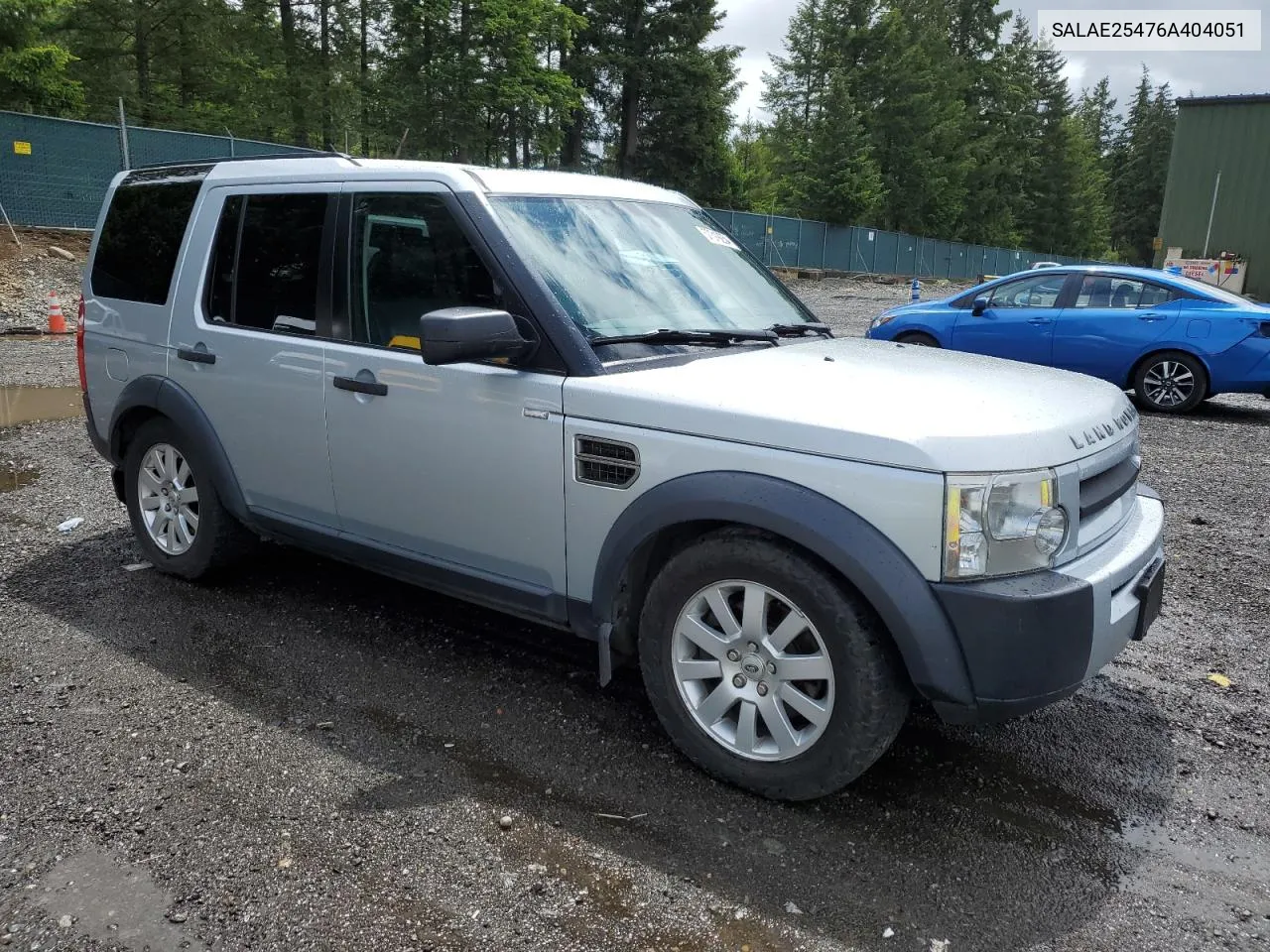 SALAE25476A404051 2006 Land Rover Lr3 Se