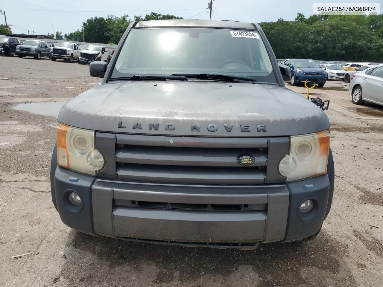 SALAE25476A368474 2006 Land Rover Lr3 Se