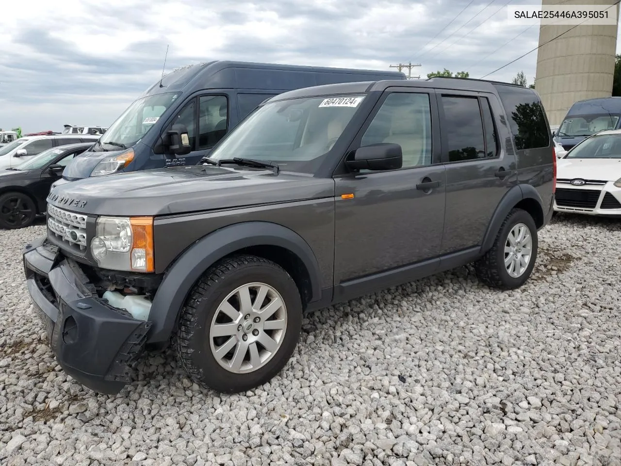 2006 Land Rover Lr3 Se VIN: SALAE25446A395051 Lot: 60470124