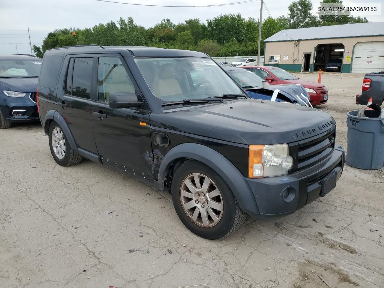 2006 Land Rover Lr3 Se VIN: SALAE25436A369153 Lot: 60684334