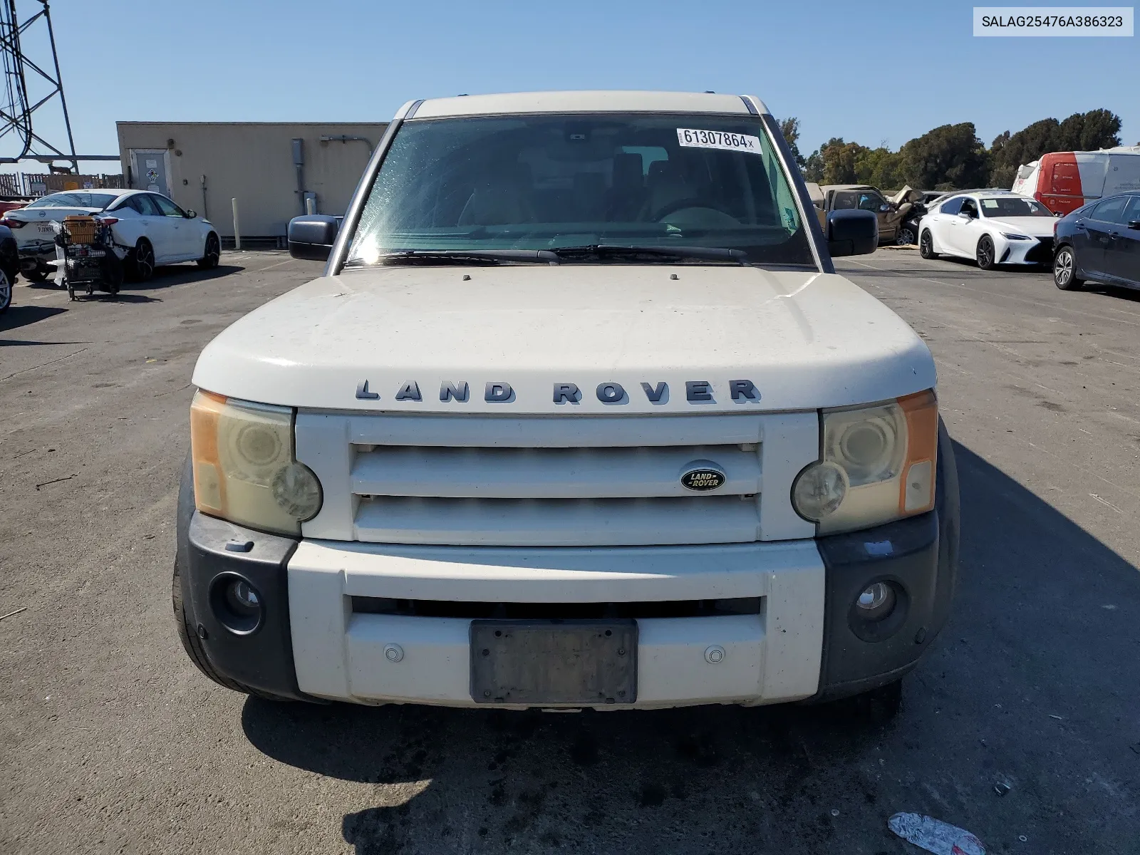 SALAG25476A386323 2006 Land Rover Lr3 Hse